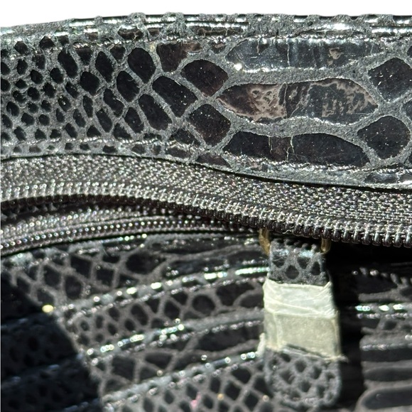 Michael Kors Crocodile Black Clutch - Picture 6 of 11